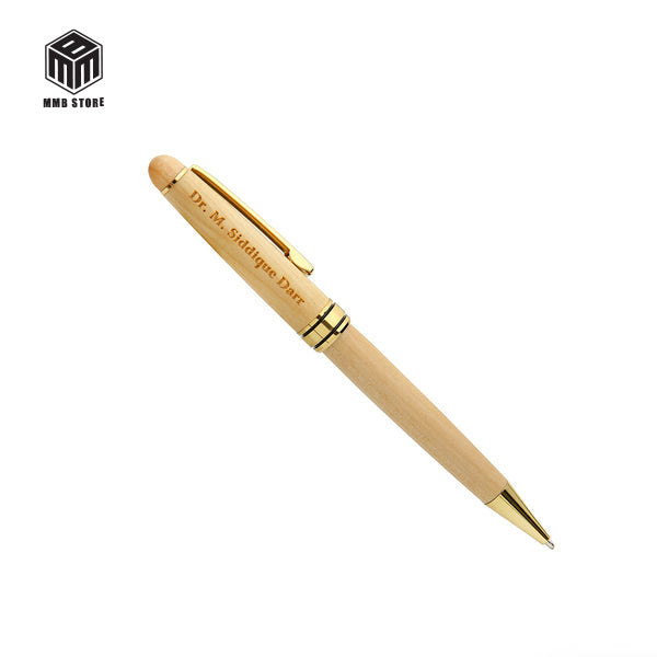 Executive Wooden Pen With Engraved Name